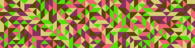 Color Rhombus tile tessellation pattern illustration
