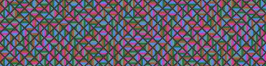 Color Rhombus tile tessellation pattern illustration
