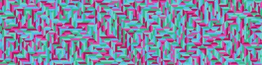 Color Rhombus tile tessellation pattern illustration
