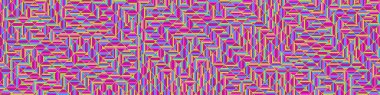 Color Rhombus tile tessellation pattern illustration