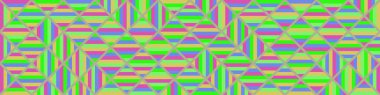Color Rhombus tile tessellation pattern illustration
