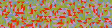 Color Rhombus tile tessellation pattern illustration