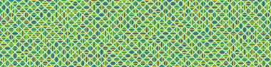 Color Rhombus tile tessellation pattern illustration