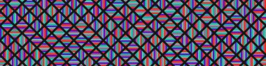 Color Rhombus tile tessellation pattern illustration