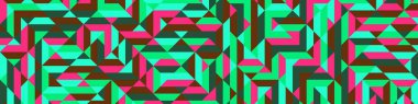 Color Rhombus tile tessellation pattern illustration