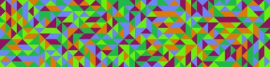 Color Rhombus tile tessellation pattern illustration