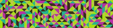 Color Rhombus tile tessellation pattern illustration