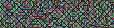 Color Rhombus tile tessellation pattern illustration