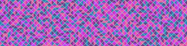 Color Rhombus tile tessellation pattern illustration