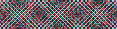 Color Rhombus tile tessellation pattern illustration