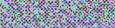 Color Rhombus tile tessellation pattern illustration