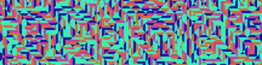 Color Rhombus tile tessellation pattern illustration