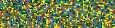 Color Rhombus tile tessellation pattern illustration