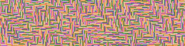 Color Rhombus tile tessellation pattern illustration
