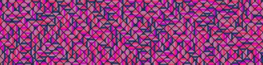 Color Rhombus tile tessellation pattern illustration