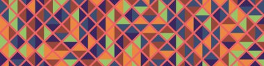 Color Rhombus tile tessellation pattern illustration