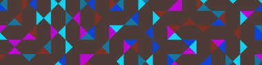 Color Rhombus tile tessellation pattern illustration