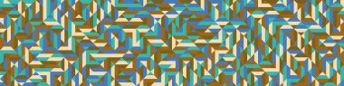 Color Rhombus tile tessellation pattern illustration