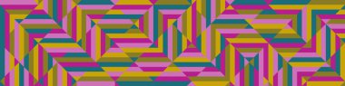 Color Rhombus tile tessellation pattern illustration