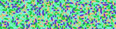 Color Rhombus tile tessellation pattern illustration