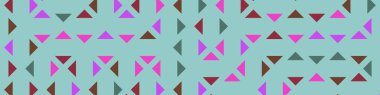 Color Rhombus tile tessellation pattern illustration