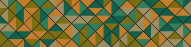 Color Rhombus tile tessellation pattern illustration