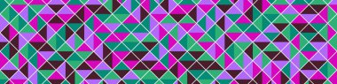 Color Rhombus tile tessellation pattern illustration