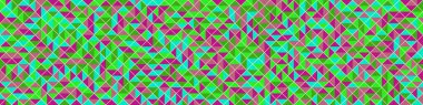 Color Rhombus tile tessellation pattern illustration