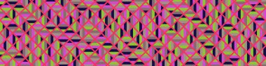 Color Rhombus tile tessellation pattern illustration