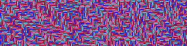 Color Rhombus tile tessellation pattern illustration