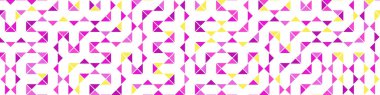 Color Rhombus tile tessellation pattern illustration