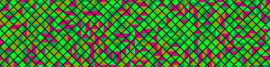 Color Rhombus tile tessellation pattern illustration