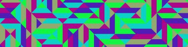 Color Rhombus tile tessellation pattern illustration