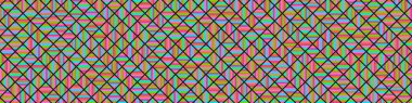 Color Rhombus tile tessellation pattern illustration