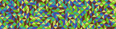 Color Rhombus tile tessellation pattern illustration