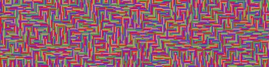 Color Rhombus tile tessellation pattern illustration