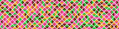 Color Rhombus tile tessellation pattern illustration