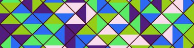 Color Rhombus tile tessellation pattern illustration
