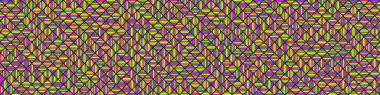 Color Rhombus tile tessellation pattern illustration