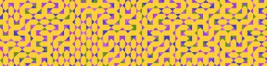 Color Rhombus tile tessellation pattern illustration