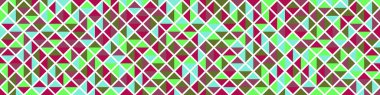 Color Rhombus tile tessellation pattern illustration