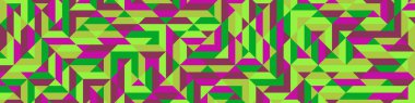 Color Rhombus tile tessellation pattern illustration