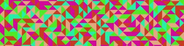 Color Rhombus tile tessellation pattern illustration