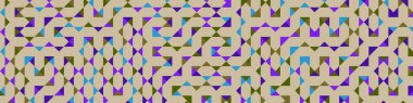 Color Rhombus tile tessellation pattern illustration