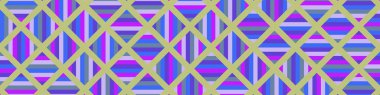 Color Rhombus tile tessellation pattern illustration