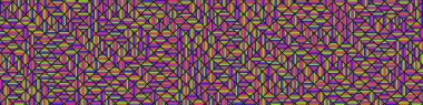 Color Rhombus tile tessellation pattern illustration