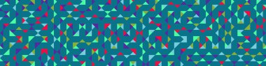 Color Rhombus tile tessellation pattern illustration