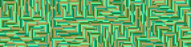Color Rhombus tile tessellation pattern illustration