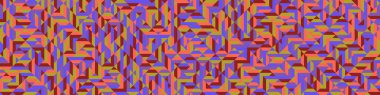Color Rhombus tile tessellation pattern illustration