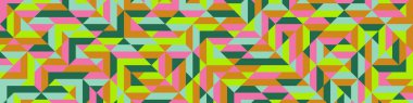 Color Rhombus tile tessellation pattern illustration